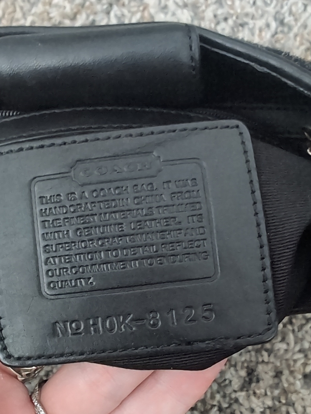 Coach Wool Shoulder Bag - Picture 9 of 10